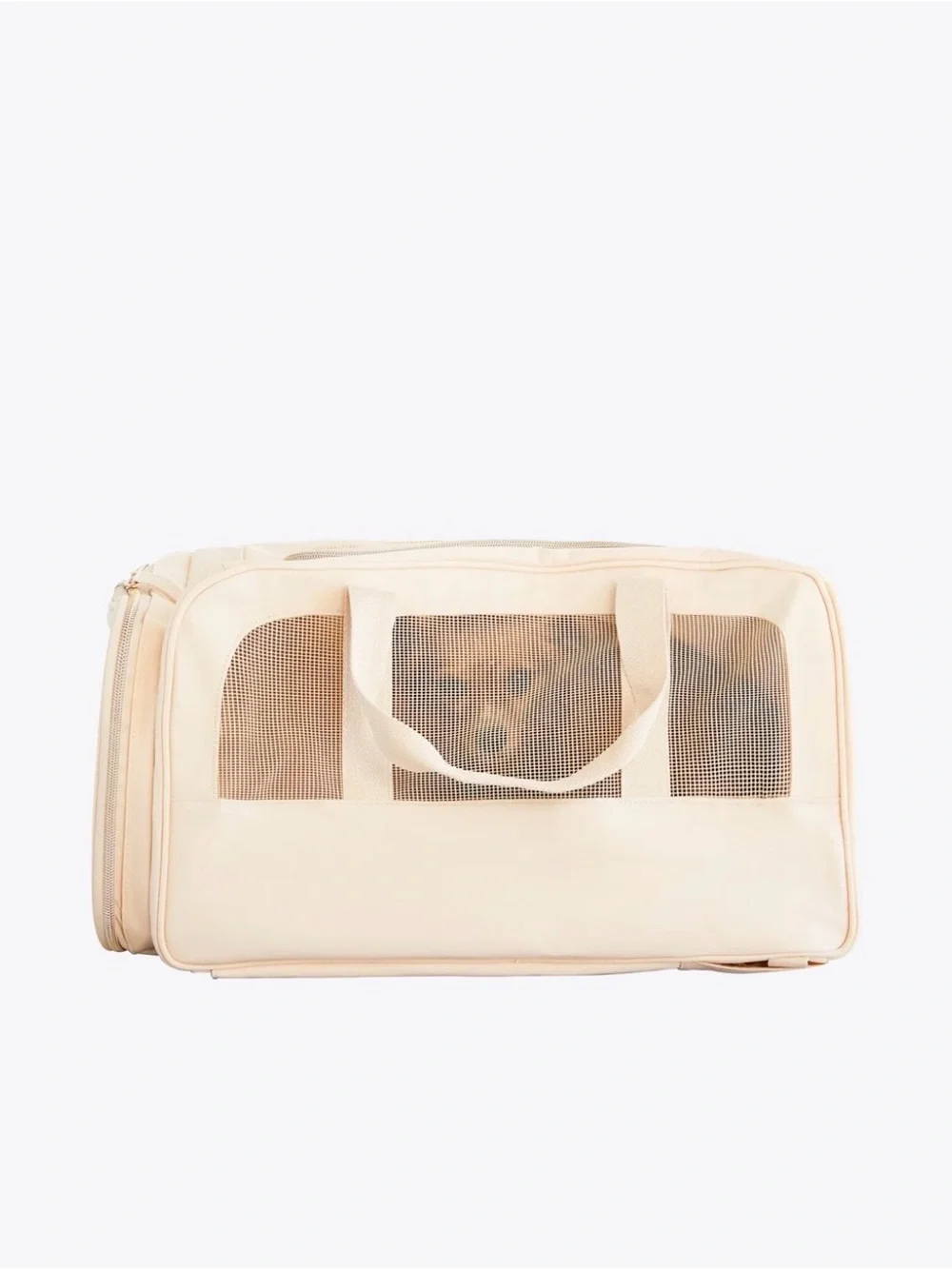 NWOT BÉIS The Regulation Pet Carry-On in Beige — Discontinued/HTF!